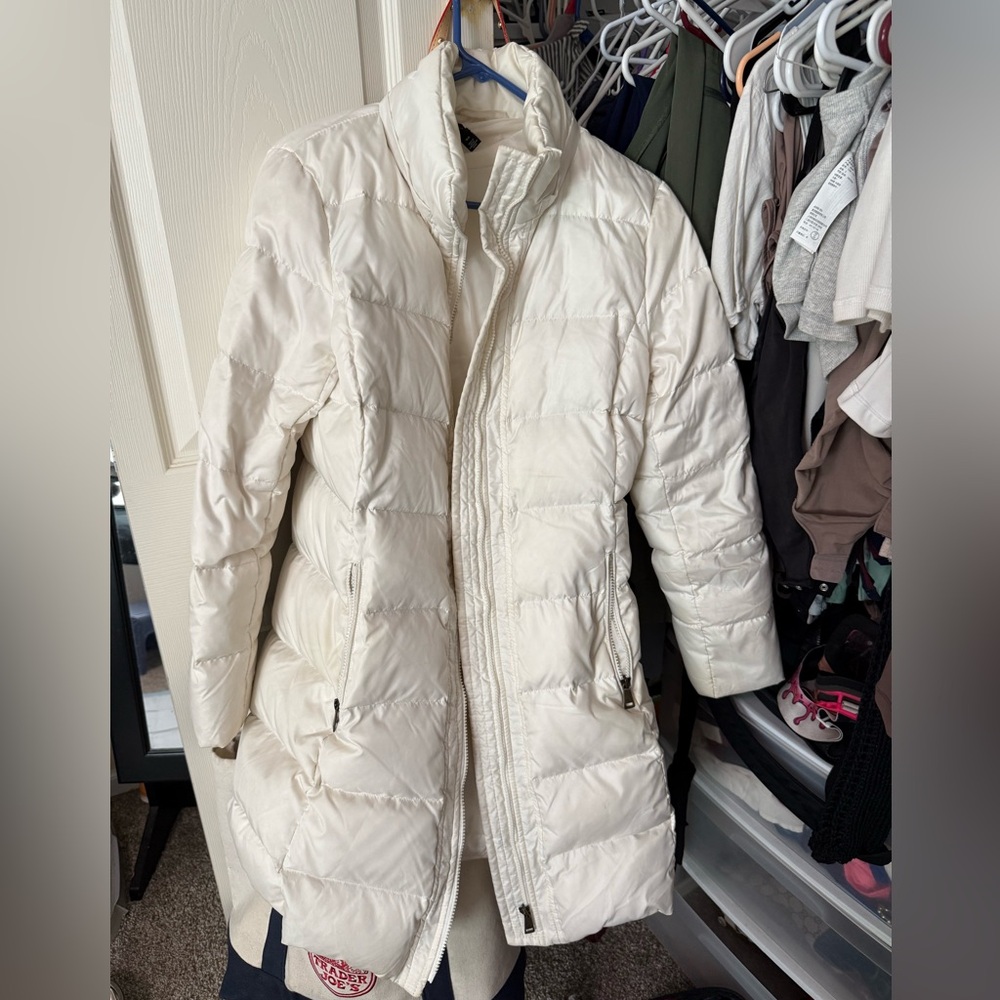 White Ralph Lauren coat